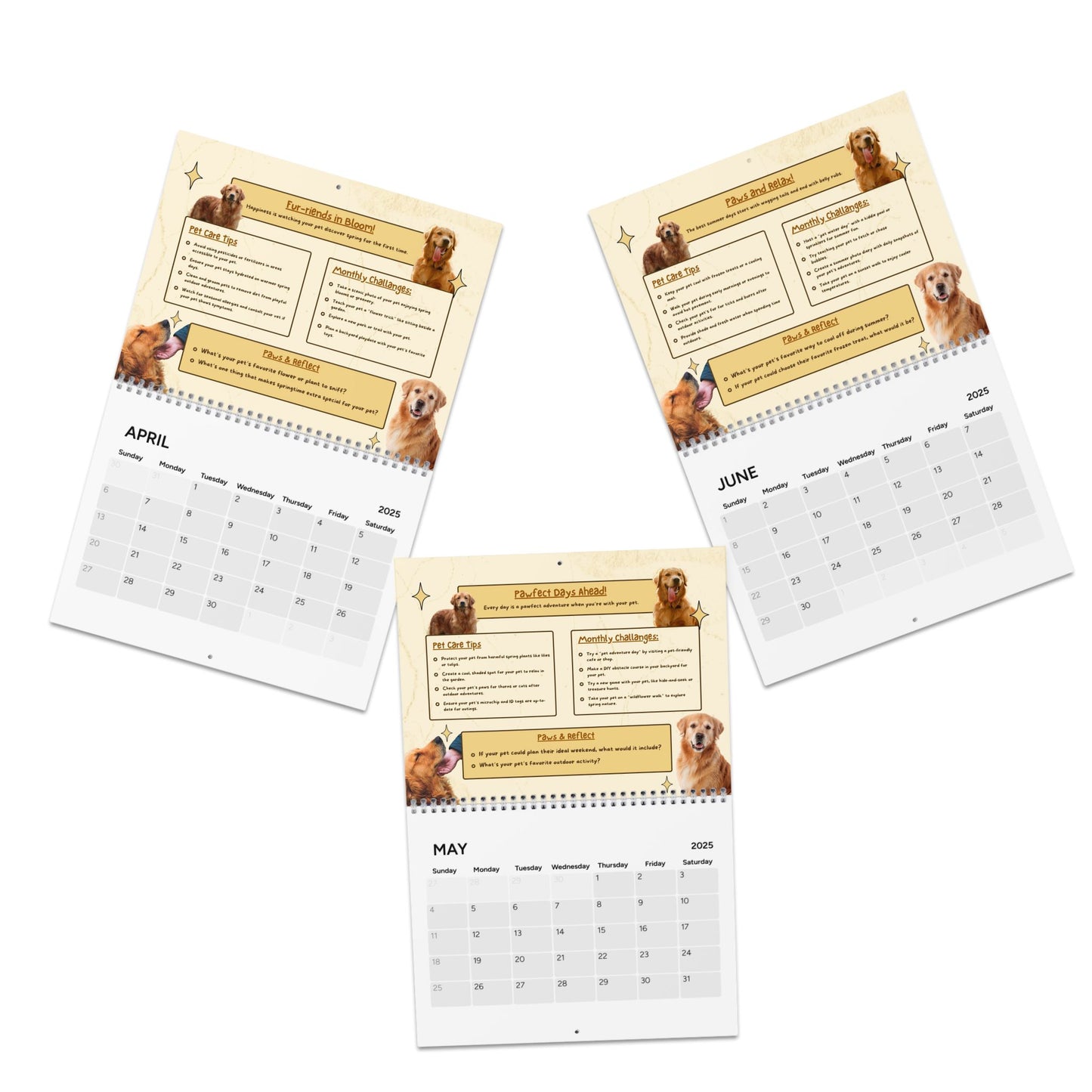 2025 Personalized Pet Themed Calendar (2025)