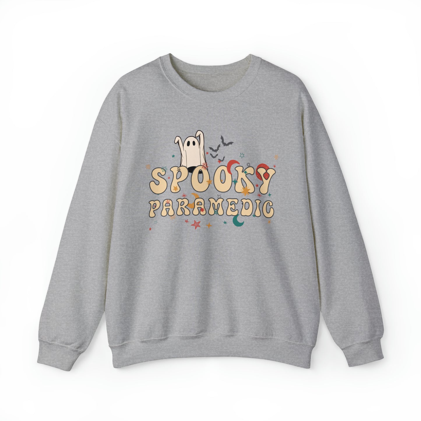 Spooky Paramedic Halloween Sweatshirt, Halloween Gift for Paramedic, Paramedic's Spooky Sweater