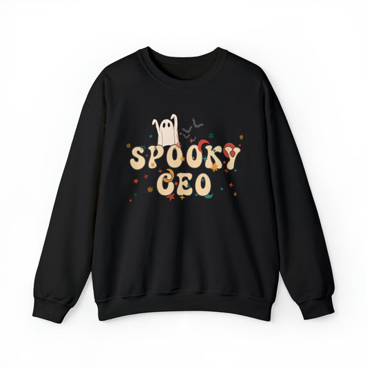 Spooky CEO Halloween Sweatshirt, Halloween Gift for CEO, CEO's Spooky Sweater