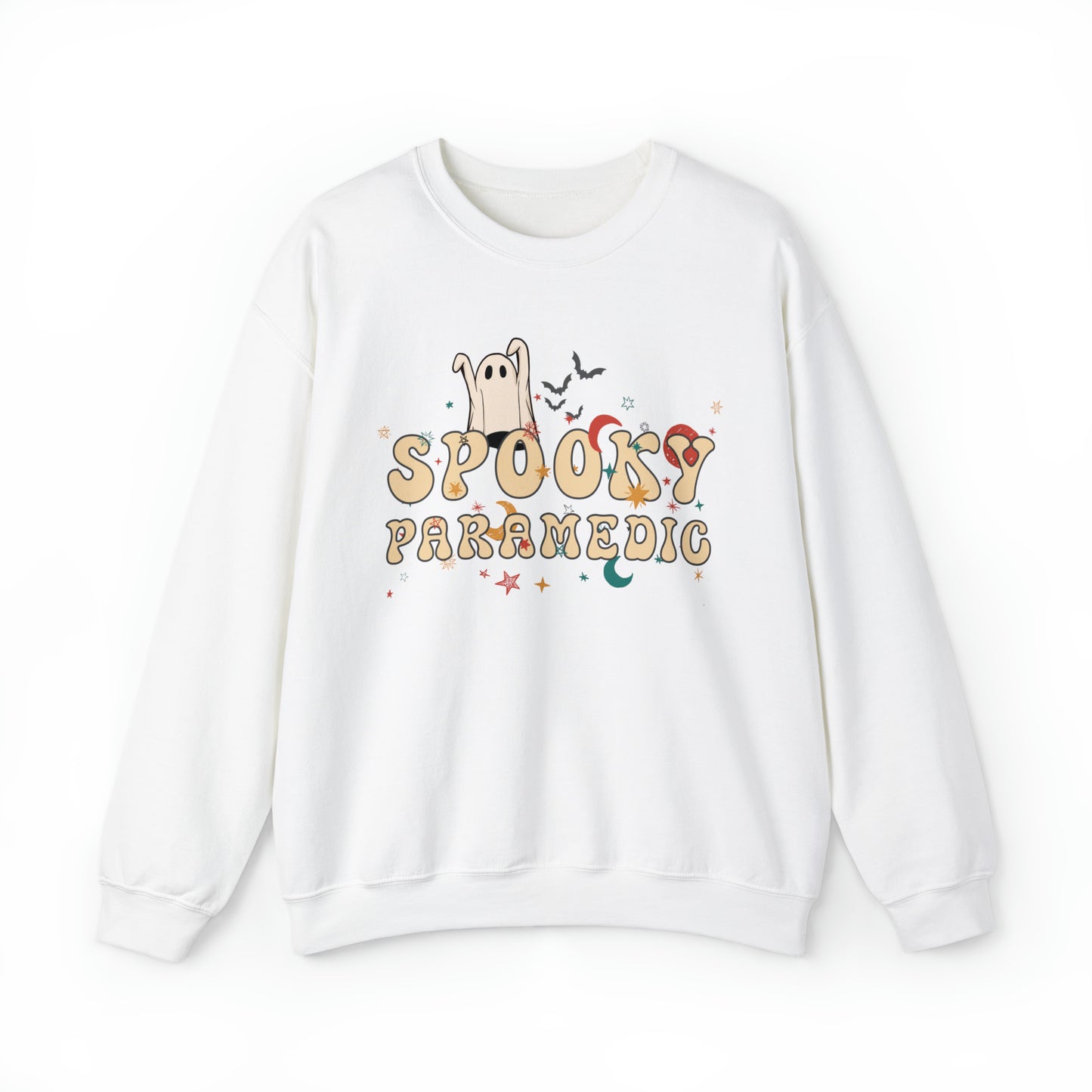 Spooky Paramedic Halloween Sweatshirt, Halloween Gift for Paramedic, Paramedic's Spooky Sweater