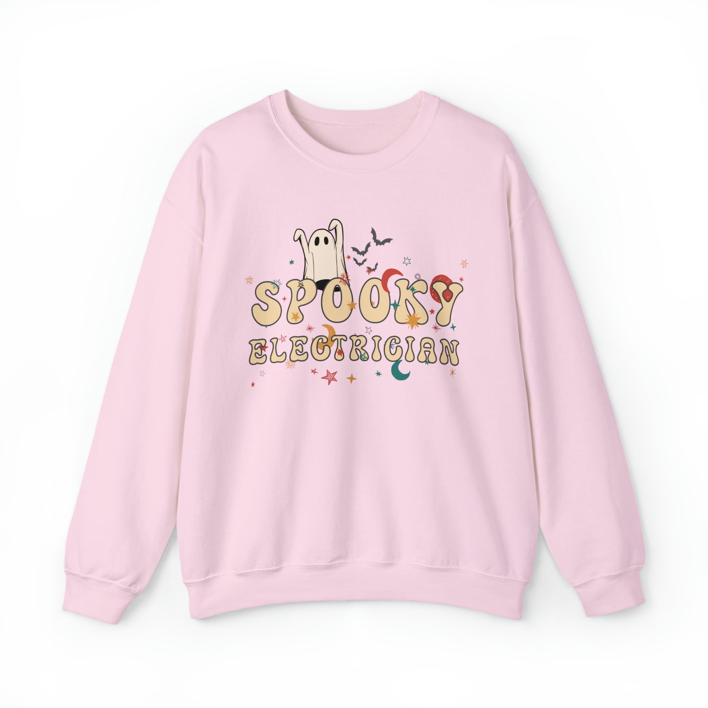 Spooky Electrician Halloween Sweatshirt, Halloween Gift for Electrician, Electrician's Spooky Sweater