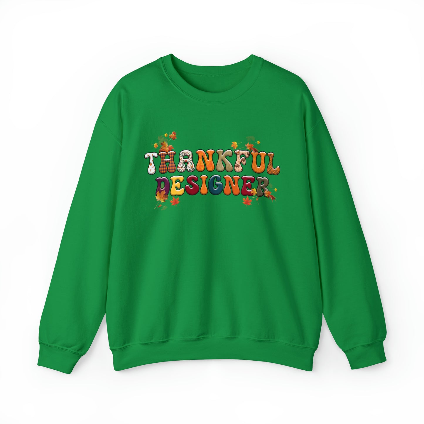 Thankful Designer Thanksgiving Sweatshirt, Thanksgiving Gift for Graphic Designer, CAD Designer's Thankful Sweater, Thanksgiving Web Designer Sweatshirt,