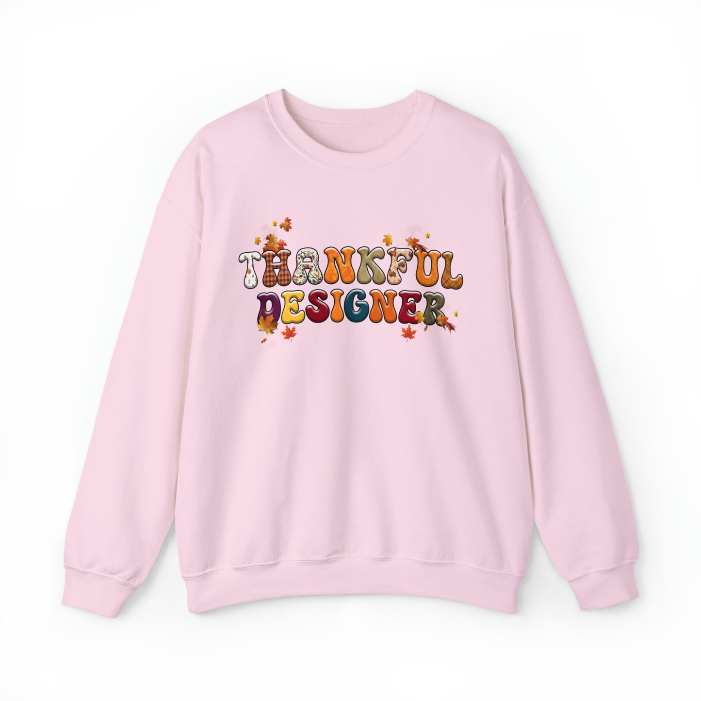 Thankful Designer Thanksgiving Sweatshirt, Thanksgiving Gift for Graphic Designer, CAD Designer's Thankful Sweater, Thanksgiving Web Designer Sweatshirt,
