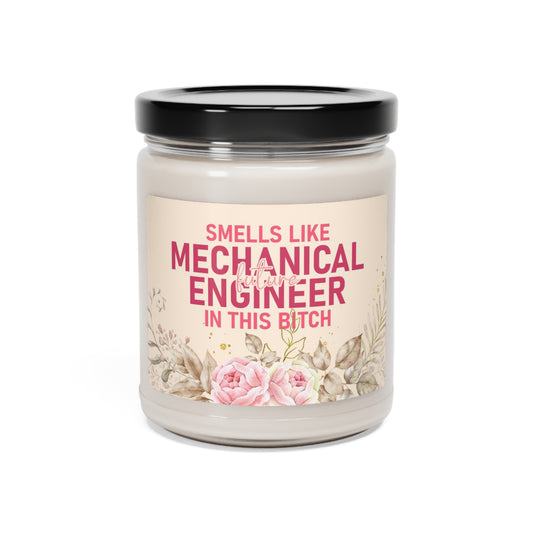 Smells Like Mechanical Engineer Scented Soy Candle, 9oz