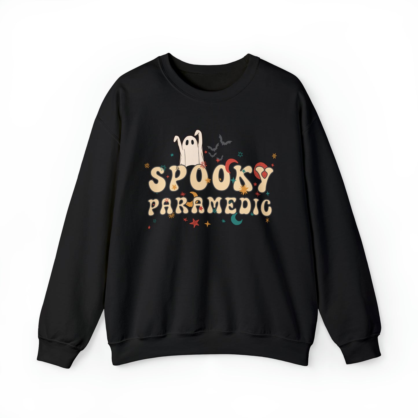 Spooky Paramedic Halloween Sweatshirt, Halloween Gift for Paramedic, Paramedic's Spooky Sweater