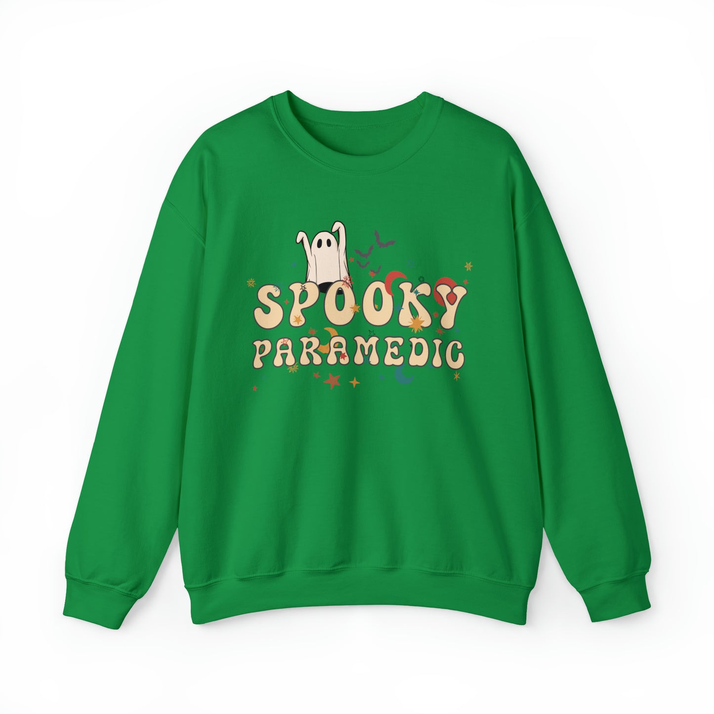 Spooky Paramedic Halloween Sweatshirt, Halloween Gift for Paramedic, Paramedic's Spooky Sweater